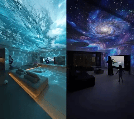Ivopalo 5D projection room effect